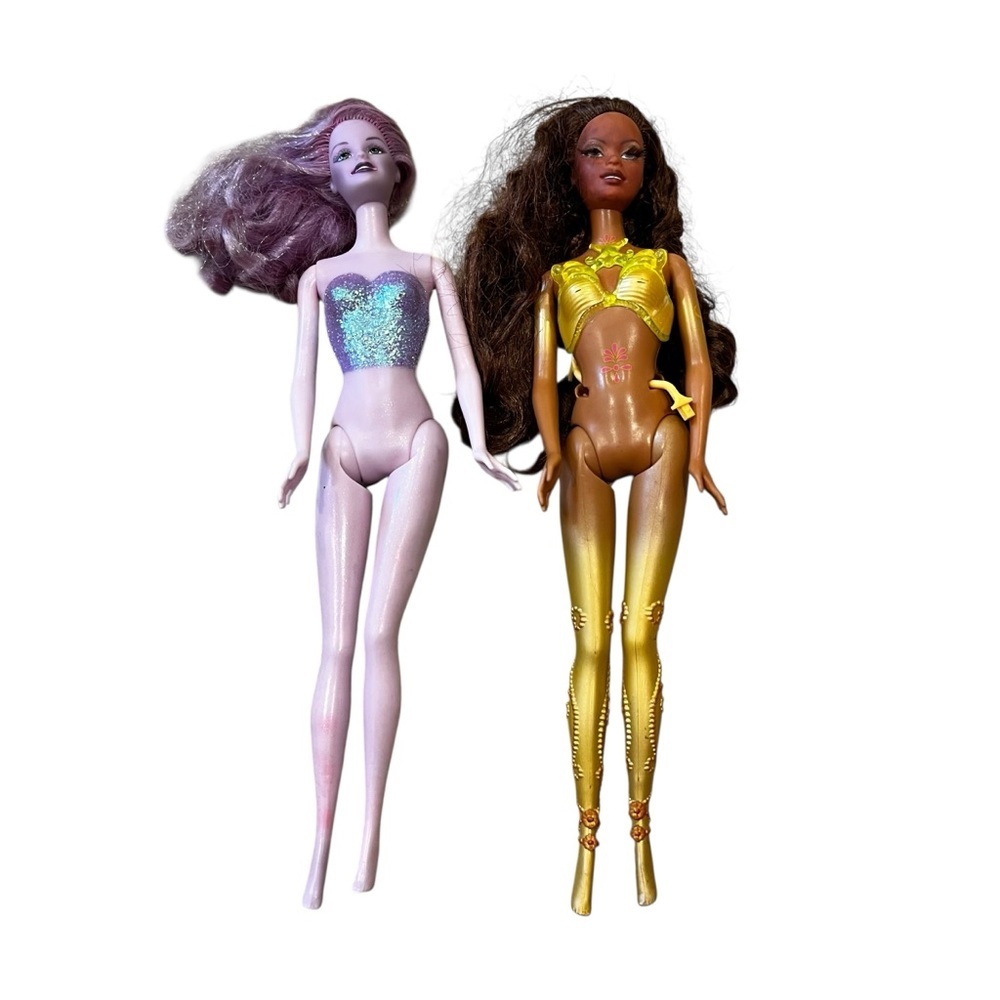 Barbie fairytopia sparkle wonder fairy dolls lot